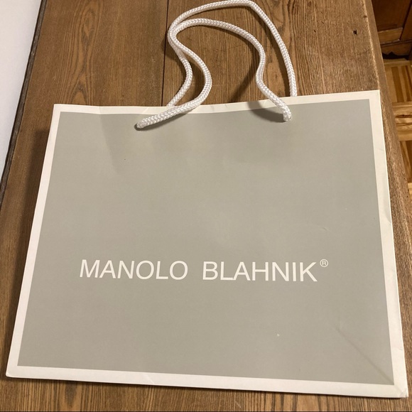 Manolo Blahnik paper bag - Picture 6 of 8